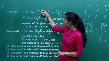 JEE Mathematics | 28. 3 D Geometry | JEE Advanced Pattern Exercise | In English | by Misostudy