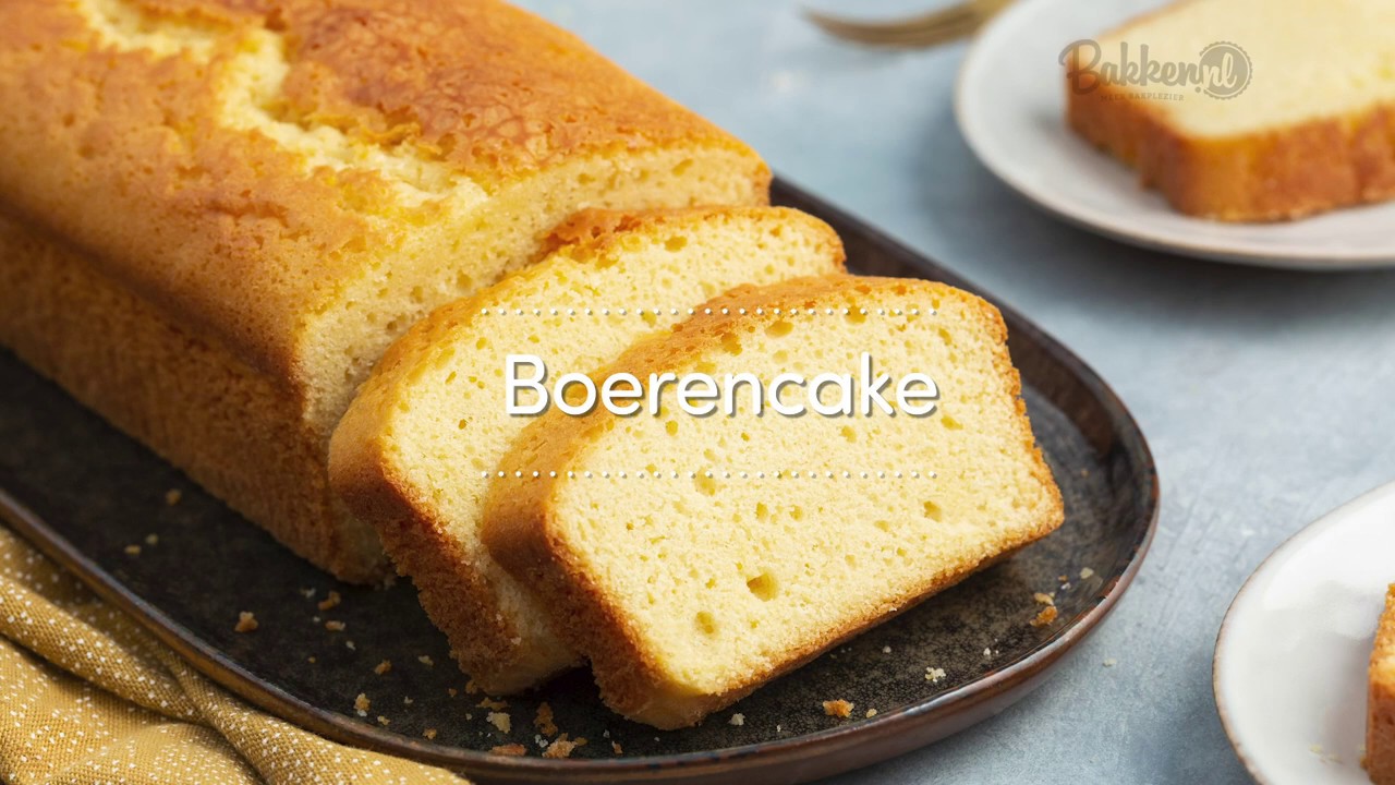 Koopmans Boerencake bakken