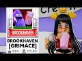 Ho Creato Il Grimace Shake Su Brookhaven!