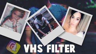 HOW TO EDIT INSTAGRAM PIX - VHS SNAP FILTER IN PICSART (2018) screenshot 5