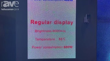 InfoComm 2019: Shenzhen LongRun Optoelectric Co. Shows COOL LED Display