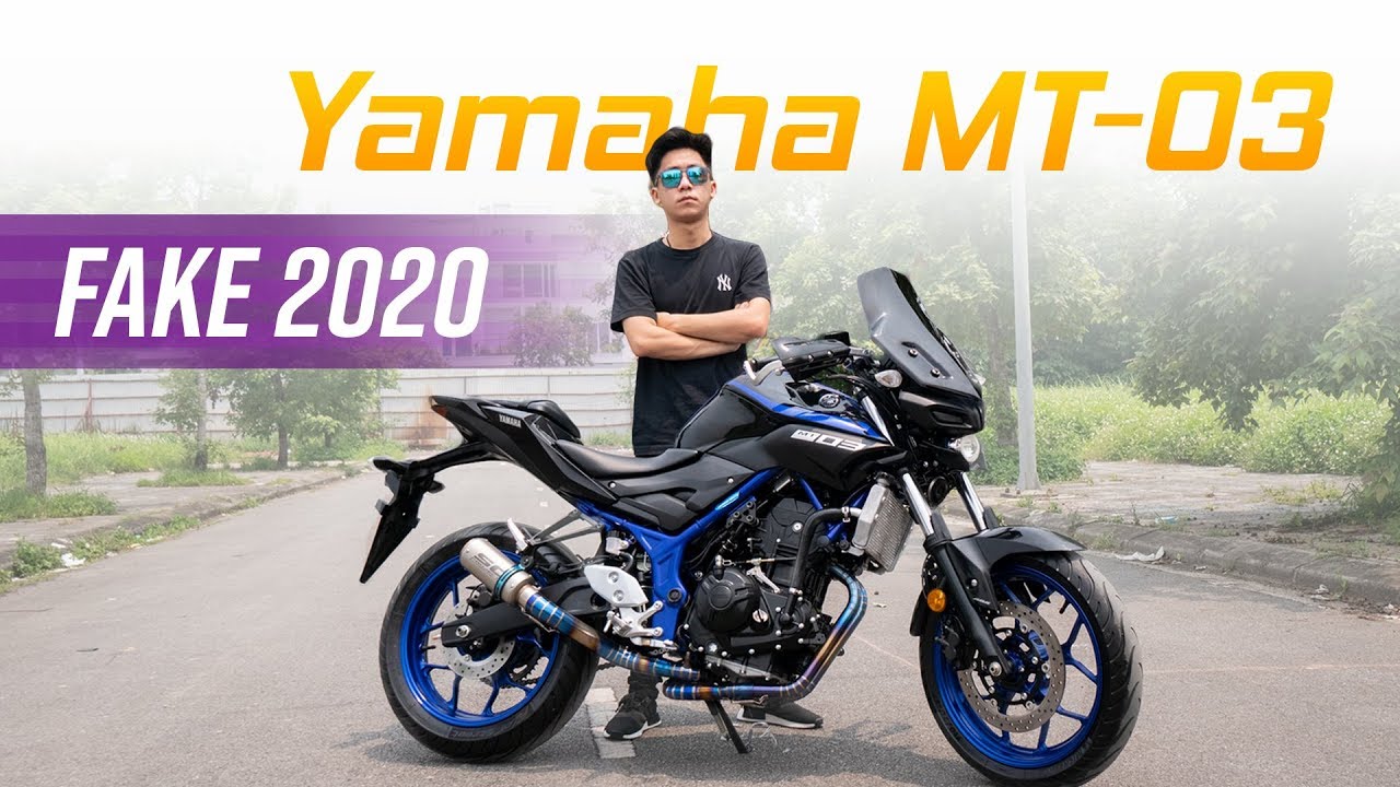 Schnelle Erfahrung Yamaha MT03 2020 Fake Civet YouTube
