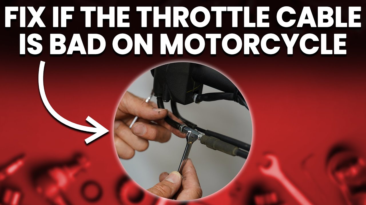 Как устранить неисправность троса дроссельной заслонки на мотоцикле (что нужно сделать для диагно...