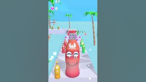juice run: gameplay walkthrough max level 39 new skin update (Android, IOS) #juicerun #kidsgames