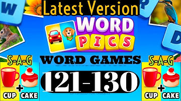 WORD PICS WORD GAME level 121 122 123 124 125 126 127 128 129 130