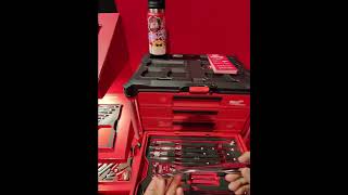 A closer look at the new @MilwaukeeTool 366pc Packout Mechanic Tool Set  #SEMA #milwaukee