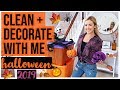 NEW CLEAN + DECORATE WITH ME HALLOWEEN FALL 2019 DECOR HOUSE TOUR! CLEANING MOTIVATION | Brianna K