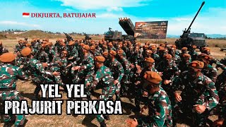 PRAJURIT PERKASA!!! PEMBARETAN DIKJUR TAMTAMA // YEL YEL DIKJURTA TERBAIK