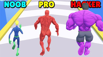 NOOB vs PRO vs HACKER in Hero Evolution!