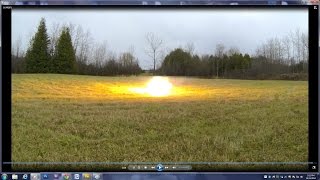 Explosion Up Close. C4 and Grenades.