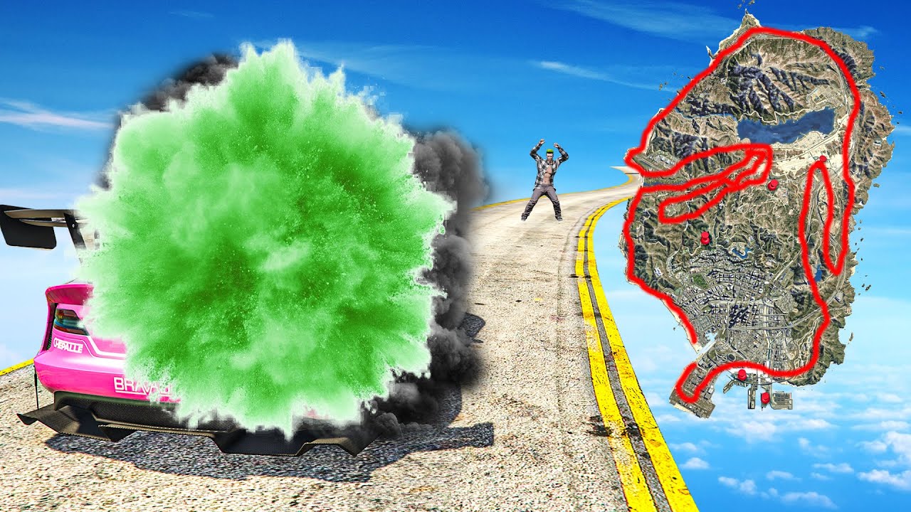 TOUR DE LA MAP AVEC DES VOITURES ALÉATOIRES