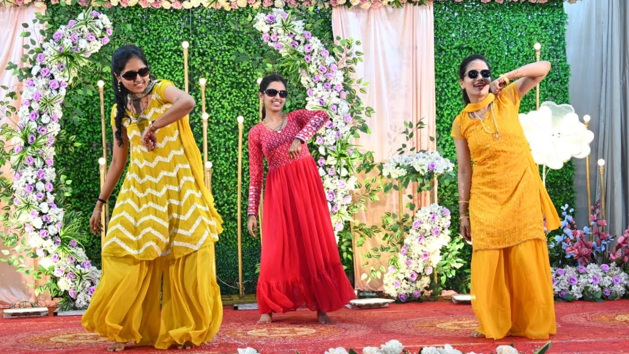 SISTERSQUAD Dance Performance for cousin brother's big day💃WeddingDance 