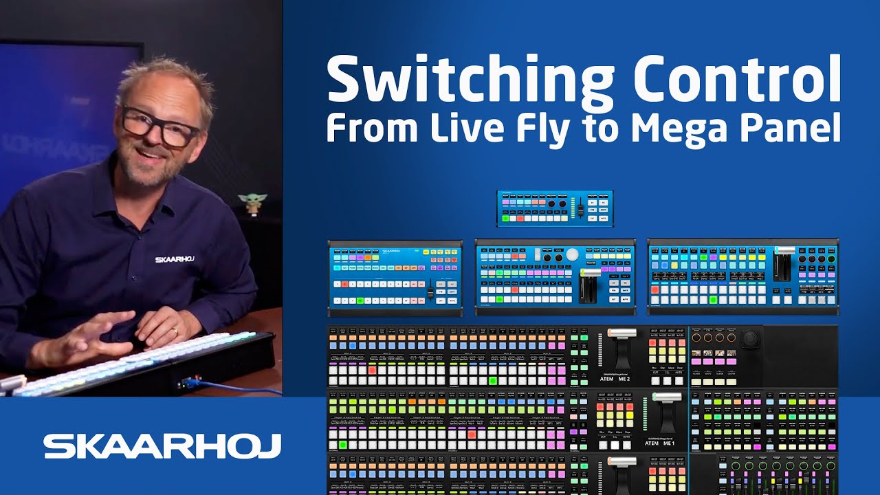Switching Control: From Live Fly to Mega Panel - YouTube