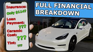 Tesla Model 3 - Full Cost Breakdown [Financed]