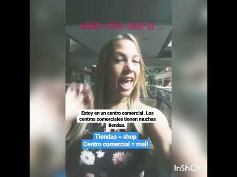Vocabulario de Tiendas