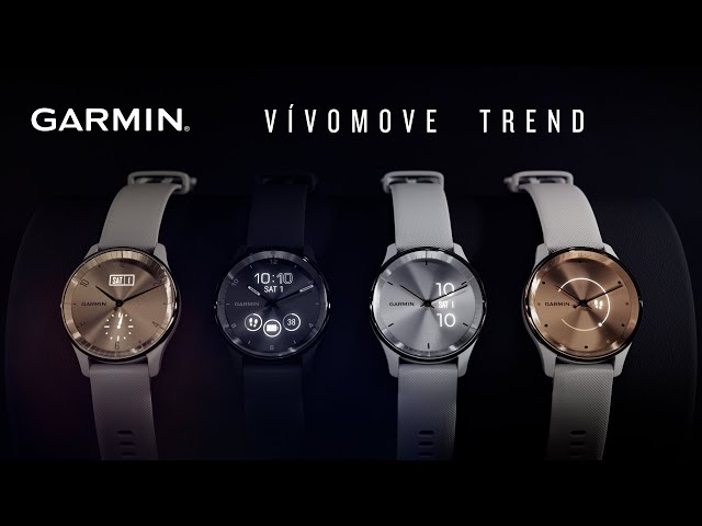 Garmin vivomove Trend Hybrid Fitness Smartwatch — PlayBetter