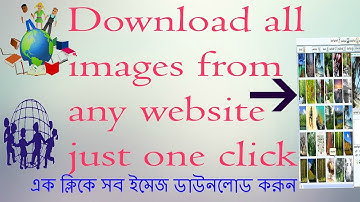 Download all images from any website just one click। How To Download All Images on a WebPage at Once