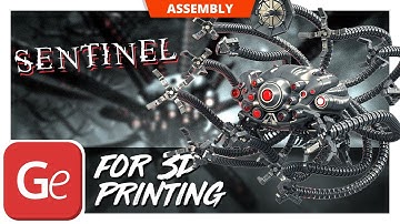 Sentinel 3D Printing Model | Assembly by Gambody