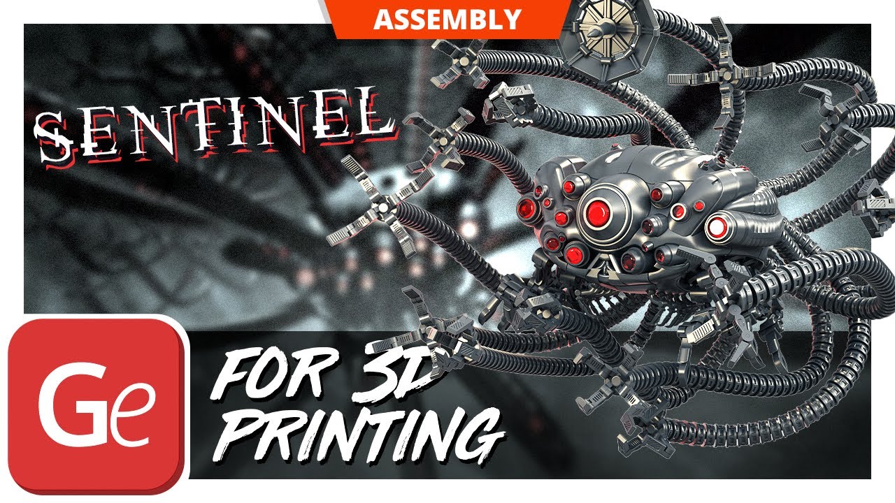 Sentinel 3D Printing Model | Assembly by Gambody - YouTube