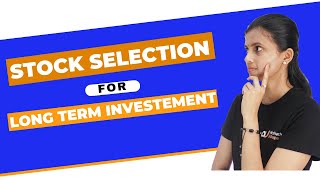 Stock Selection for Long term investment | Stock selection in 2 minutes | CA Akshatha Udupa screenshot 5