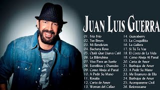 JUAN LUIS GUERRA SUS MEJORES COMPLETOS ROMANTICÁS - JUAN LUIS GUERRA 30 GRANDES ÉXITOS ENGANCHADOS