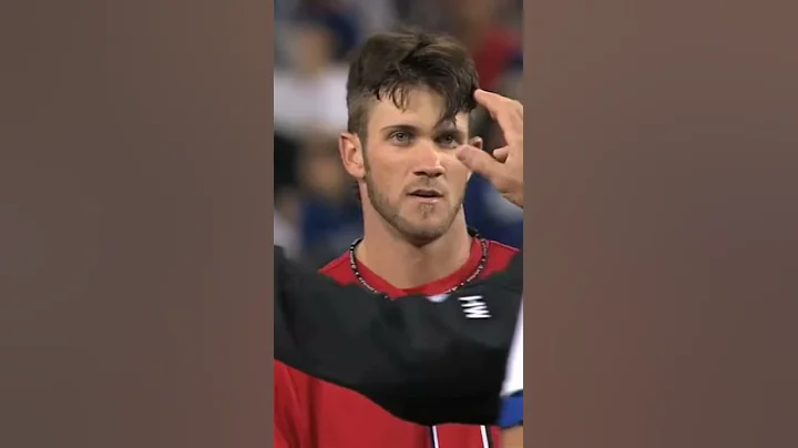 Bryce Harper’s 1st career hit!