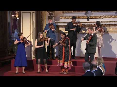 Performance for Queen Elizabeth 2; CHOGM opening at Buckingham Palace - TVM Interview