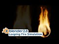 Blender Tutorial - Seamless Looping Fire Simulation