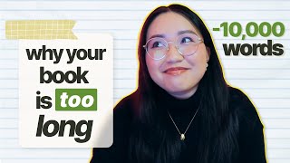 what to CUT OUT of your book  ✂️ line editing tips + how to trim word count for overwriters by kris | KM Fajardo 1,522 views 4 months ago 16 minutes