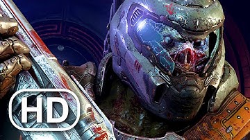 ZOMBIE Doomguy - The Ancient Gods Part 2 Intro Cutscene 4K