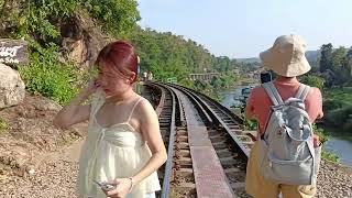 ถ้ำกระแซ ทางรถไฟสายมรณะที่สวยอีกแห่งหนึ่ง จ.กาญจนบุรี 15/12/66