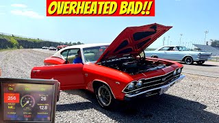 Hot Rod Power Tour 2022  2500 Miles in a 69 Chevelle SS! It OVERHEATED BAD! Part 2 of 6