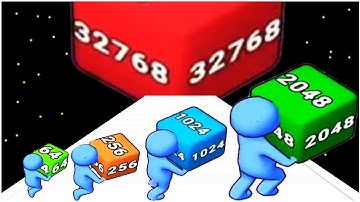 Merge the Blocks 2048 - Gameplay Walkthrough - Max Levels