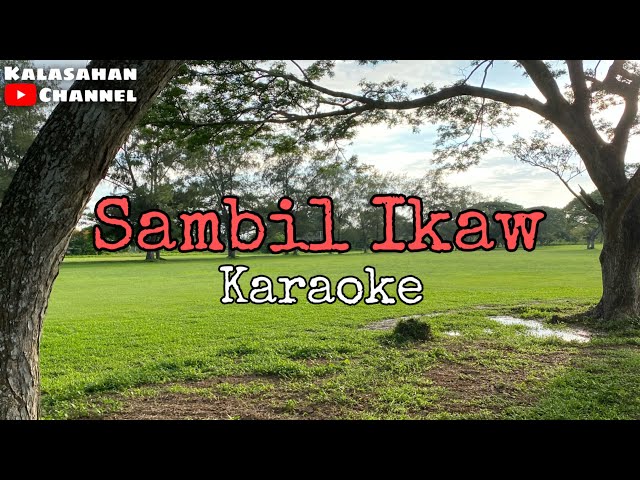 Sambil Ikaw | KARAOKE class=