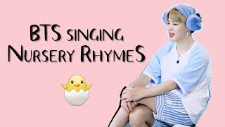 BTS (방탄소년단) Singing Nursery Rhymes Compilation