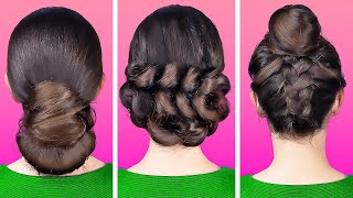 Easy Bun Hairstyles For All Occassion || NO MORE BORING HAIR