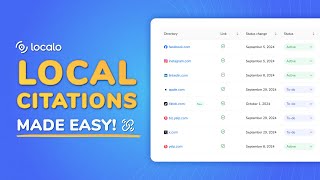 Effortless local citation management with Localo – Best citation software for Businesses screenshot 2