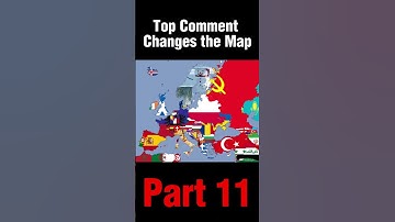Top comment changes the map Part11 #shorts #map #geography