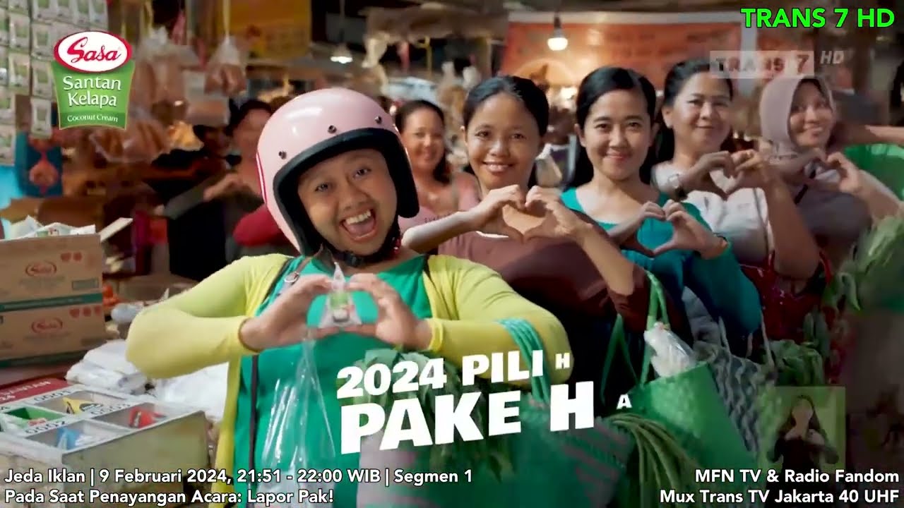 Trans7 HD - Jeda Iklan pada saat Lapor Pak! | 9 Feb 2024, Complete