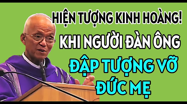 HIỆN TƯỢNG LẠ LÙNG KHI NGƯỜI ĐÀN ÔNG ĐẬP TƯỢNG ĐỨC MẸ . CHA PHẠM QUANG HỒNG GIẢNG