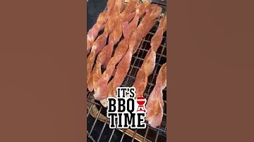 BBQ bacon Twists #shorts 😉😃🐽🥓