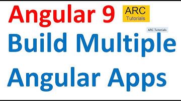 Angular 9 Tutorial For Beginners #77- Build and Deploy Multiple Apps