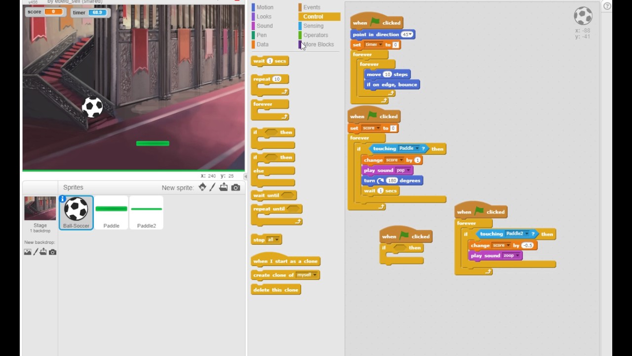 learning about scratch lesson 2 part 3 - YouTube