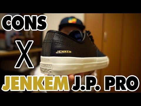 スニーカー紹介】CONVERSE CONS X JENKEM Jack Purcell J.P. Pro - YouTube