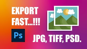 Image Processor | Export multiple files to JPEG, PSD & TIFF in one go | #Adobe #Photoshop CC 2020
