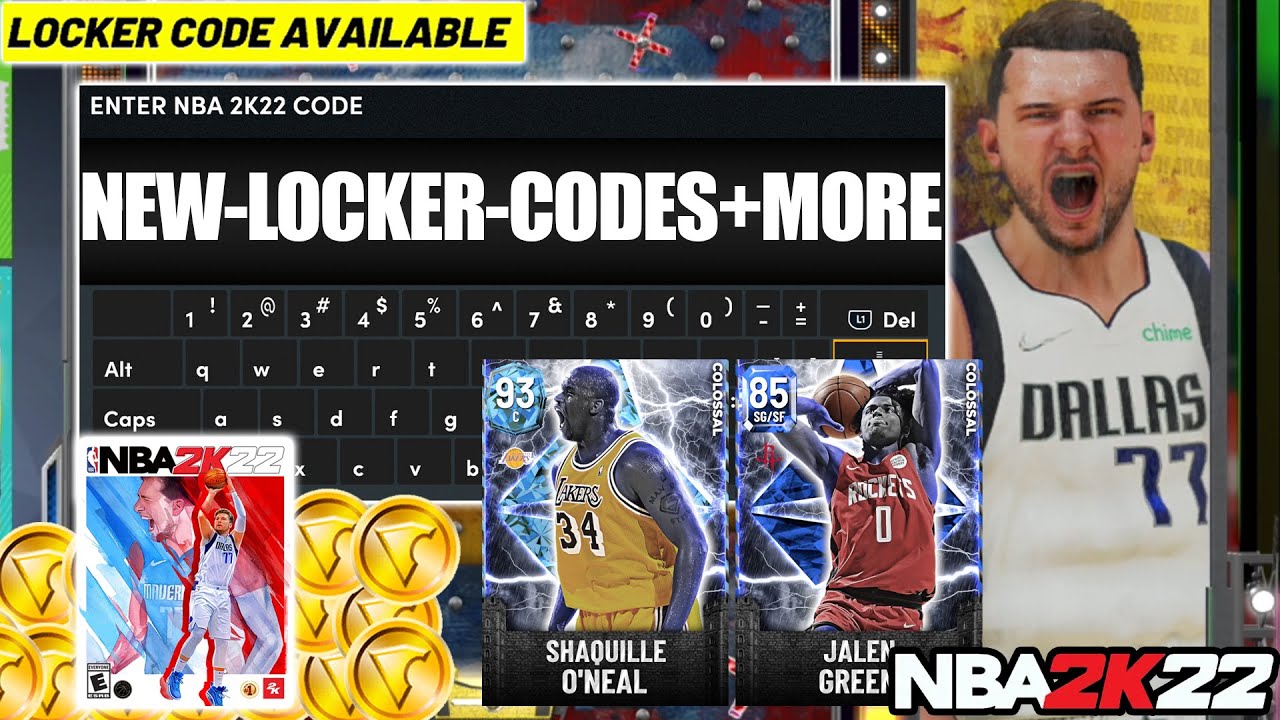 New Locker Codes Limited Free Vc Locker Codes And Free 2k22 From 2k Nba 2k22 Myteam Locker Codes Youtube