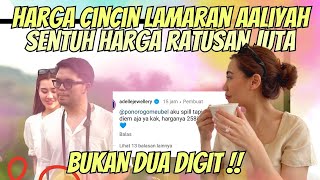 BUKAN PULUHAN JUTA, TOKO PERHIASAN ASAL DIAMOND LAMARAN AALIYAH NGESPILL HARGANYA || ASLI BUAT IRI