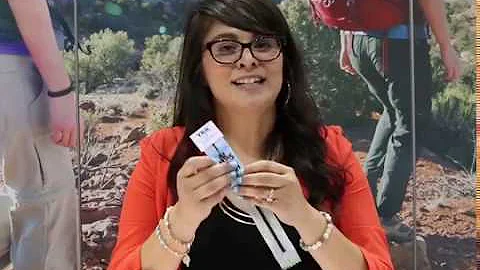 Stacy Larios introduces YKK's PRIFA® zipper tape at the Outdoor Retailer show