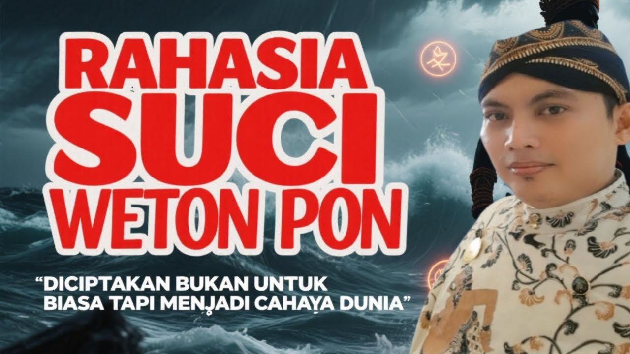 RAHASIA SUCI WETON PON‼️ Diciptakan Bukan Untuk Biasa, Tapi Menjadi Cahaya Dunia