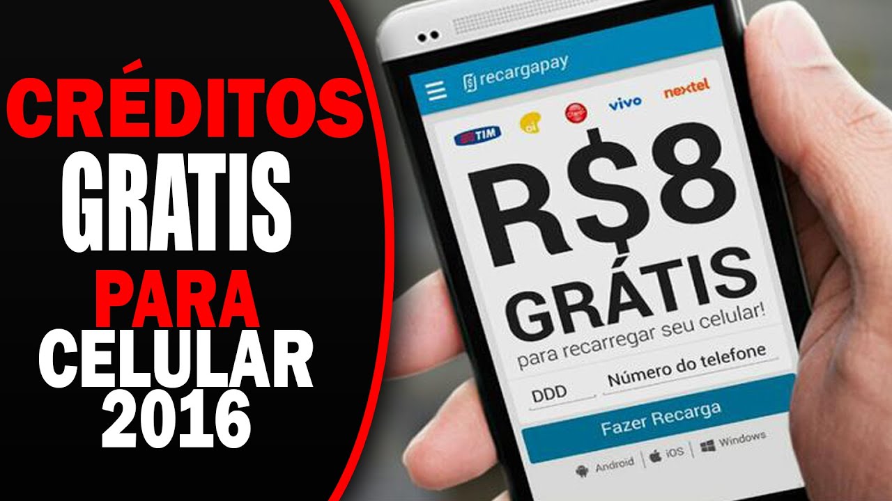 creditos em celular gratis